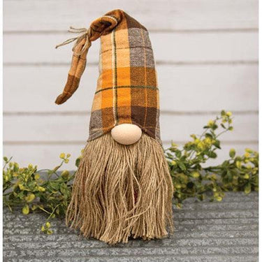 Burnt Orange Raffia Gnome Large - The Fox Decor